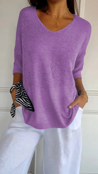 Isadora - Casual V-hals Sweater