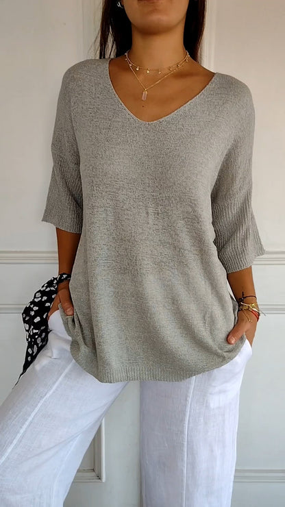 Isadora - Casual V-hals Sweater