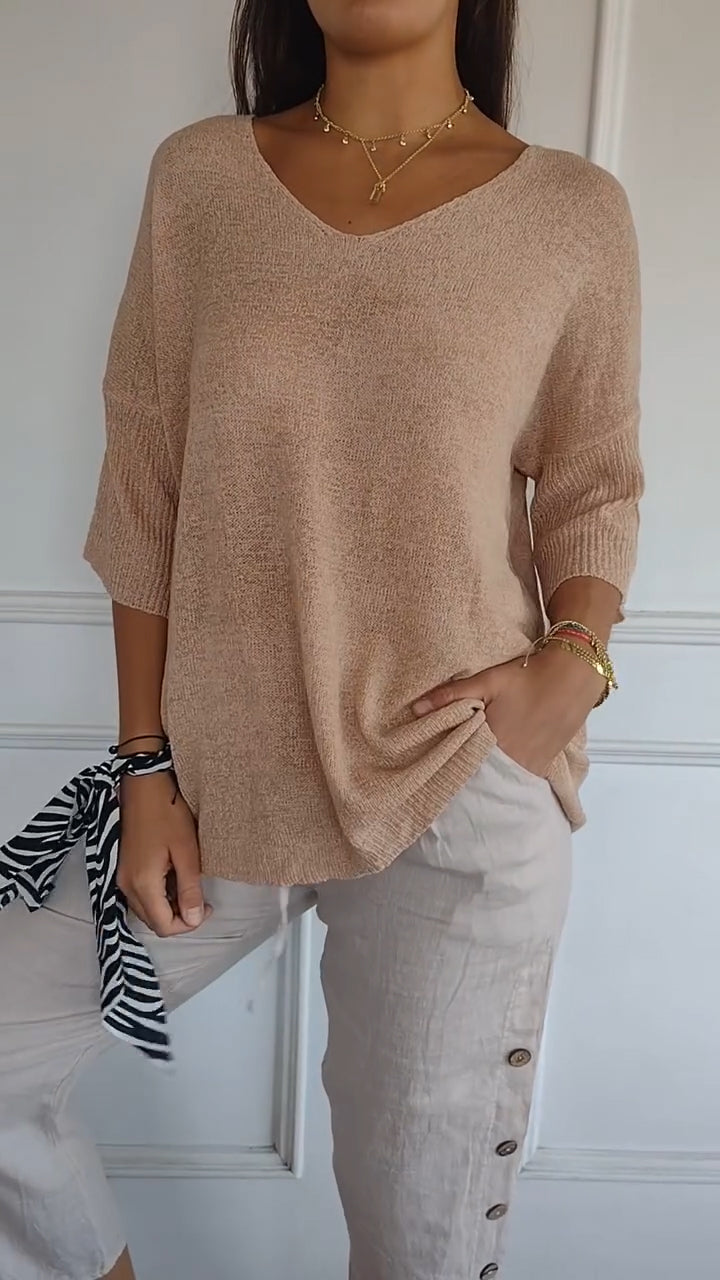 Isadora - Casual V-hals Sweater