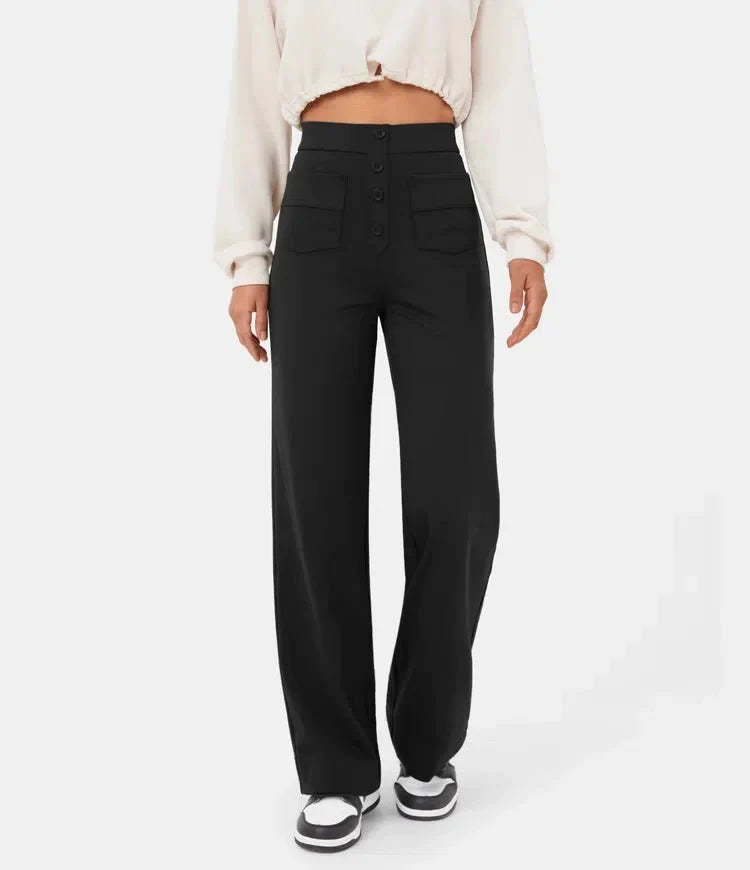 Evelyn - High Waisted Stretch Pants