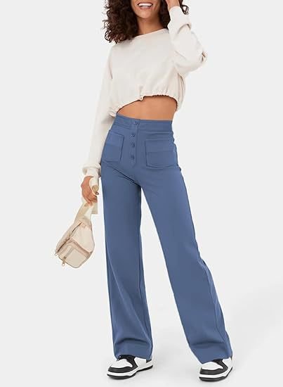 Evelyn - High Waisted Stretch Pants