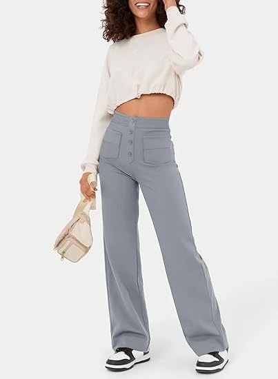 Evelyn - High Waisted Stretch Pants